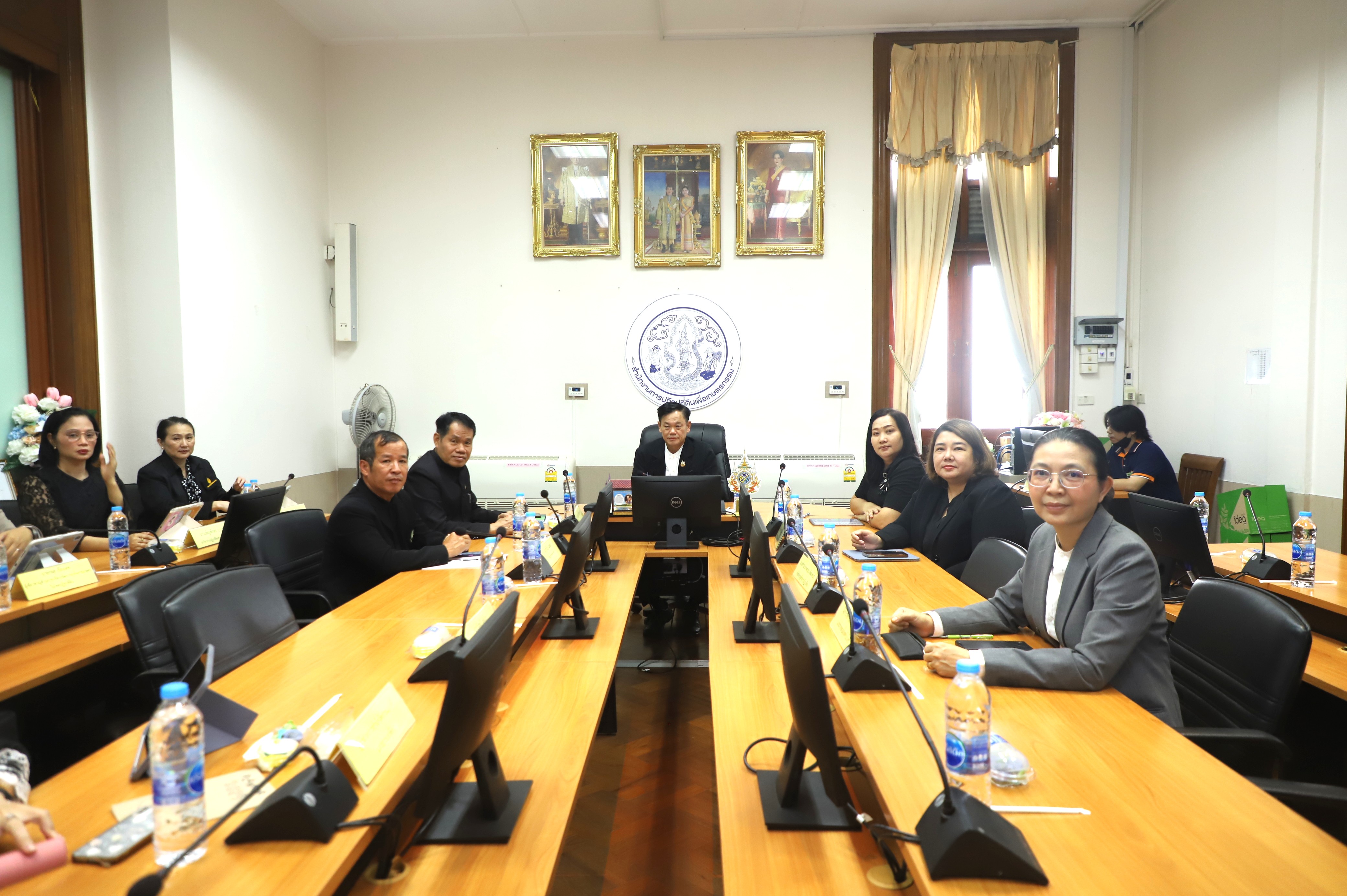 title - สำนักวิชาการและแผนงาน การประชุมคณะกรรมการปฏิรูปที่ดินเพื่อเกษตรกรรม (คปก.) ครั้งที่ 1/2569